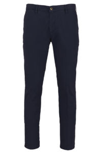 Pantalon chino personnalisé écoresponsable homme  Washed dark navy