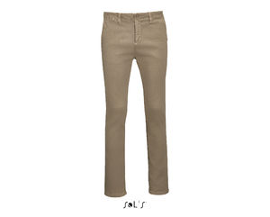 Pantalon chino personnalisé homme | Jules Men - Length 35 Chataigne