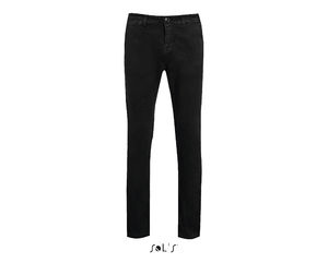 Pantalon chino personnalisé homme | Jules Men - Length 35 Noir