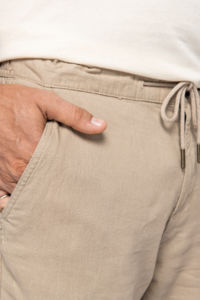 Pantalon entrprise écologique en lin et coton bio homme 3