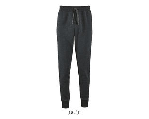 Pantalon jogging publicitaire femme coupe slim | Jake Women Anthracite chiné