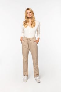 Pantalon personnalisable écologique délavé en lyocell femme 7