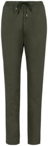 Pantalon personnalisable écologique délavé en lyocell femme Washed Organic Khaki