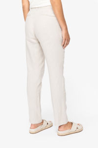 Pantalon personnalisable en lin femme  3