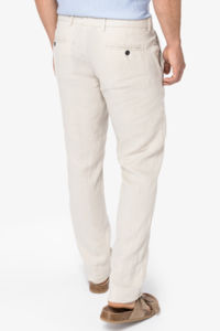 Pantalon publicitaire en lin homme  3