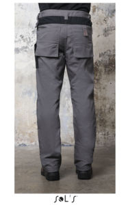 Pantalon publicitaire bicolore workwear homme | Metal Pro 3