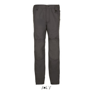 Pantalon publicitaire unicolore workwear homme | Section Pro Gris foncé