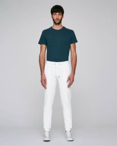 Pantalon de jogging homme | Stanley Steps White