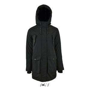 Parka personnalisée chaude et imperméable femme | Ross Women Noir