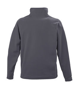 Micropolaire col zippé publicitaire | Microfleece Top Charcoal