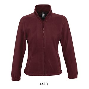 Veste personnalisée micropolaire zippée femme | North Women Bordeaux