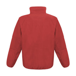 Veste publicitaire homme manches longues | Osaka Combed Pile Red