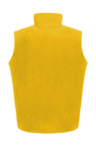 Polaire publicitaire homme sans manches | Fleece Bodywarmer Yellow