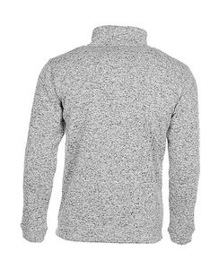 Polaire publicitaire homme manches longues | Active Knit Fleece Jacket Men Light Grey Melange