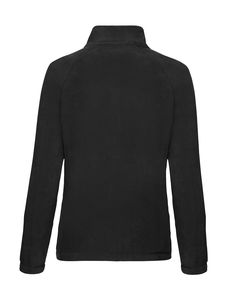 Veste publicitaire femme manches longues cintré | Ladies Full Zip Fleece Black