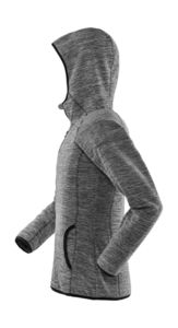 Polaire personnalisée femme manches longues avec capuche cintrée | Women`s Microfleece Hoodi 4