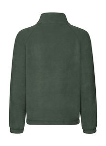 Polaire publicitaire enfant manches longues | Kids Full Zip Fleece Bottle Green