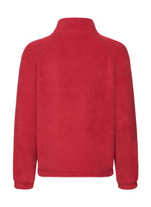 Polaire publicitaire enfant manches longues | Kids Full Zip Fleece Red