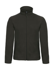 Veste polaire homme personnalisée | ID.501 Micro Fleece Full Zip Black