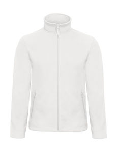 Veste polaire homme personnalisée | ID.501 Micro Fleece Full Zip White