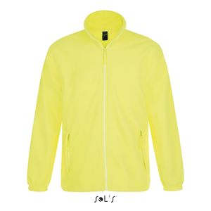 Veste publicitaire micropolaire zippée homme | North Jaune fluo