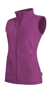 Polaire personnalisée femme sans manches | Active Fleece Vest Women Cupcake Pink
