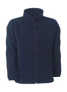 Veste micropolaire windprotek personnalisée | WindProtek Waterproof Fleece Jacket Navy