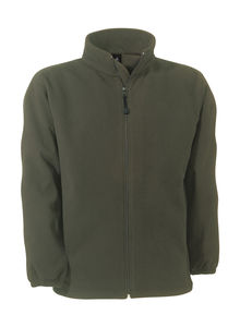 Veste micropolaire windprotek personnalisée | WindProtek Waterproof Fleece Jacket Olive