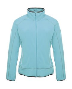 Polaire publicitaire femme manches longues raglan | Ashmore Full Women Aqua