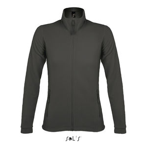 Veste personnalisée micropolaire zippée femme | Nova Women Anthracite