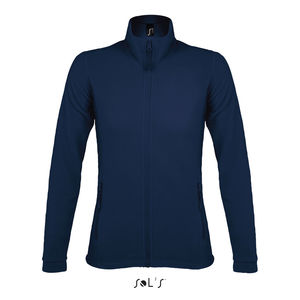 Veste personnalisée micropolaire zippée femme | Nova Women Marine