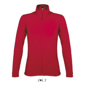 Veste personnalisée micropolaire zippée femme | Nova Women Rouge