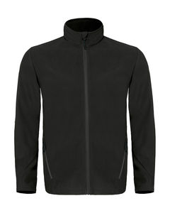 Veste publicitaire homme manches longues | Coolstar men Fleece Full Zip Black