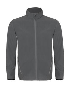 Veste publicitaire homme manches longues | Coolstar men Fleece Full Zip Steel grey