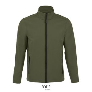 Veste personnalisée homme zippée softshell | Race Men Army