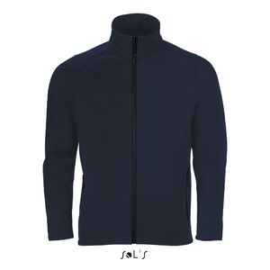 Veste personnalisée homme zippée softshell | Race Men French marine