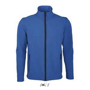 Veste personnalisée homme zippée softshell | Race Men Royal