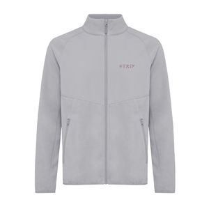 Veste personnalisée | Polaire à zip en polyester recyclé Storm grey