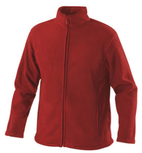 Polaires & Softshells publicitaires FULL ZIP MEN SW70N Bright red