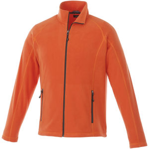 Veste personnalisée micro-polaire Full Zip Rixford Orange