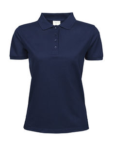 Polo personnalisé femme manches courtes | Skuli Navy