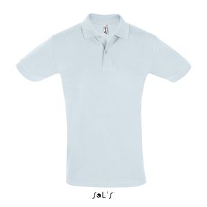 Polo personnalisé homme | Perfect Men Bleu crémeux