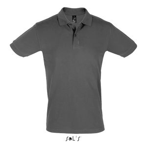 Polo personnalisé homme | Perfect Men Gris foncé