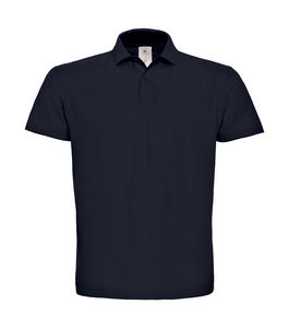 Polo homme publicitaire | ID.001 Piqué Polo Navy