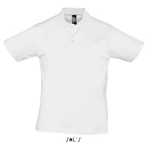 Polo publicitaire homme | Prescott Men Blanc