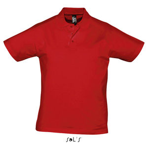 Polo publicitaire homme | Prescott Men Rouge