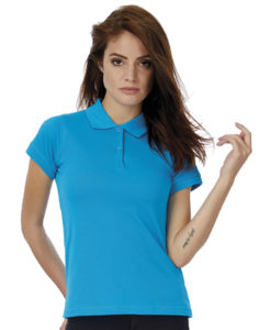 Polo femme publicitaire | Safran Pure women Polo Atoll
