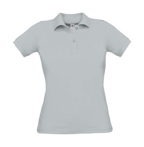 Polo femme publicitaire | Safran Pure women Polo Pacific Grey