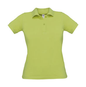 Polo femme publicitaire | Safran Pure women Polo Pistachio