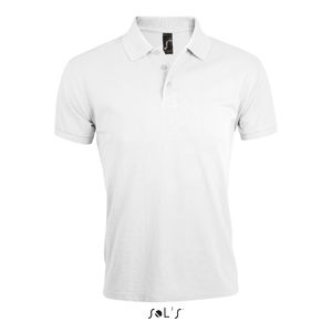 Polo publicitaire homme polycoton | Prime Men Blanc